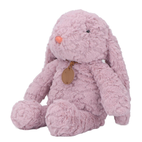 Stofftier Hase 35cm Lila zum Kuscheln 1