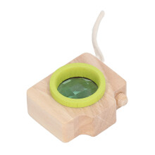 Prism Lens Toy with Bee Eye Effect Camera Style Visual Exploration for Kids Green