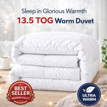 (Single (135 x 200 cm), 13.5 Tog) Hotel Quality Duvets Summer Winter Duvet Tog Quilt