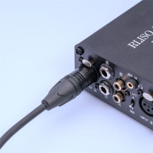 6.35mm to XLR Jack Audio Cable 6.35mm (1/4In) Male to 3 PIN XLR Male Balanced Interface Cable for Microphone, 1.8 Meter