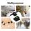 100 Pc Outdoor Light Clips for String Lights Self Adhesive  Cable Hooks Wire Clips Hooks Cord Organizer Holder Black 8