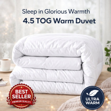 (King (230 x 220 cm), 4.5 Tog) Hotel Quality Duvets Summer Winter Duvet Tog Quilt