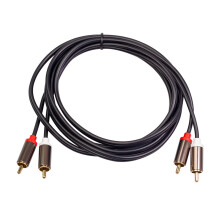 Cavo Audio Coassiale da 2RCA un 2 RCA Cavo Audio RCA Stereo da 3,5 Jack 1M per Home Theater Amplificatore TV DVD CD Soundbox