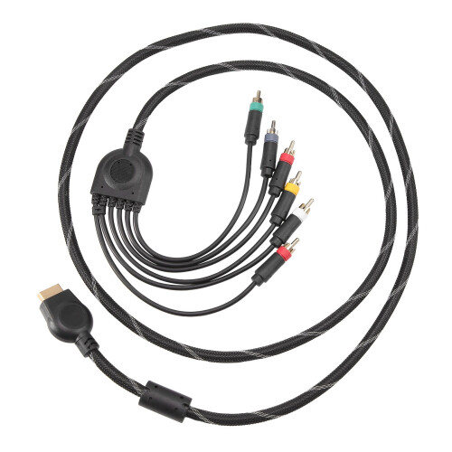 Suitable for PS2/PS3 Component Cable 1.8M Suitable for PS 2/3 High Resolution Game Cable Accessories 1