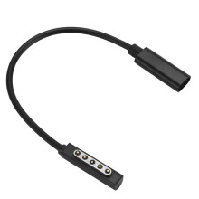 Cavo di Ricarica Tipo C PD Cavo di Ricarica USB C Femmina Alimentatore Convertitore Adattatore per Tablet Microsof Surface Pro 1/2