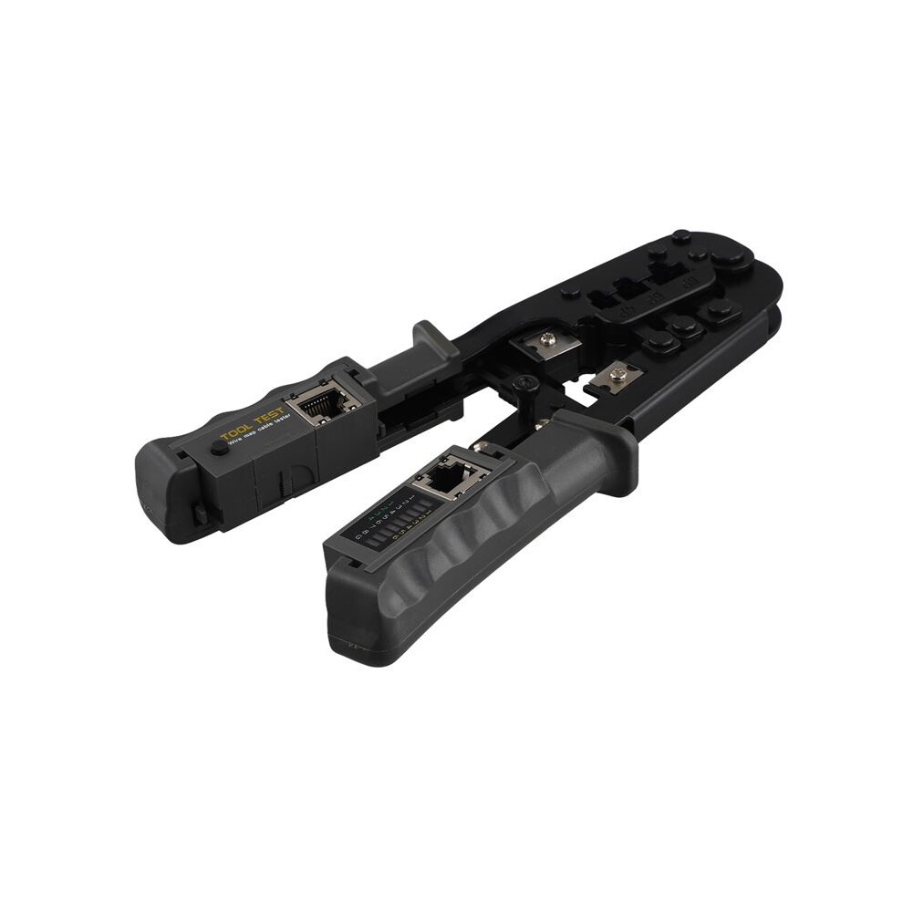 Rj45 Crimper Network Lan Cable Tester Cutting Tool For Cat7 Cat6 Cat5 Rj11 Rj12 Rj45 Crimper Metal Clip 6031075284457