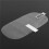 Capa Protetora Elástica Contra Poeira para  Magic Mouse 1 e 2, Capa Protetora de Silicone Antirriscos (Preta) 3