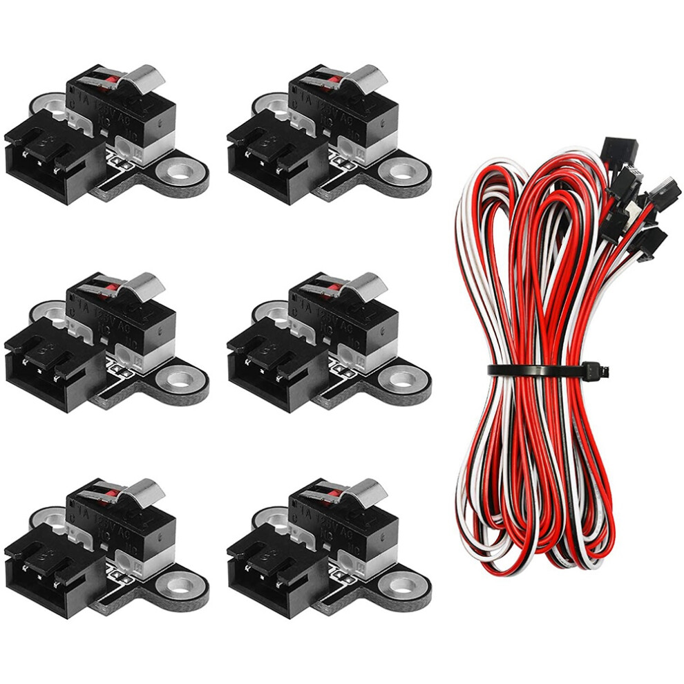 6Pcs Limit Switches With 1M 3 Pin Cable For 3018-Prover/3018-Mx3/3018-Prover Mach3 4713114342053