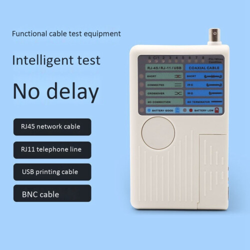 RJ11 RJ45 USB BNC LAN Network Cable Tester Remote LAN Cables Tracker Detector 4 in 1 Fast Tester Tool 2
