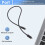 Typec Cable for  3 Data Cable 40Gbps Full Speed 100W Fast Charge 5K Transmission 50cm 5