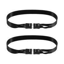 Mainboard 9Pin USB 2.0 Male to Female Extension Data Cable Cord Wire 30cm USB Extension Cable, 2 Pack