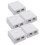 RJ45 Network Socket - Shielded Surface Mounted Double Wall Socket with CAT6A Ethernet LAN Cable Port for Network Cable 9