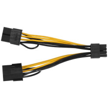 8Pin do Dual 8Pin (6 + 2) Kabel ZasilająCy Kabel ZasilająCy GPU do  K80 M40 M60 P40 P100