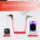 Replacement 3.5mm TRS to 3.5mm TRRS Adapter Cable for   Sc7 By VIDEOMIC GO  Video Micro-type Mics 3