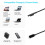 Nylon Braided Surface Connect to USB-C Charging Cable PD 15V for Surface Pro 7/6/5/4/3,Laptop 3/2/1,Surface Go 5