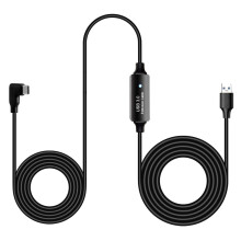 Câble de DonnéEs VR, Câble D'Extension de DonnéEs VR de Type A à Type C pour Casques  Quest et Ordinateurs de Jeu (8 M)