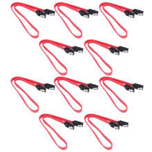 10Pcs Straight-Through Connector 3.0 III High Speed 6.0 Gbps Data Cable with Locking Q99 DJA99
