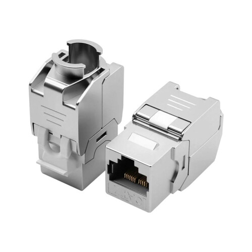 CAT7 for  RJ45 Module Socket LAN Cable 10 Gbit/S to 1000 MHz AWG 22-24 L for Patch Panel and Network Socket