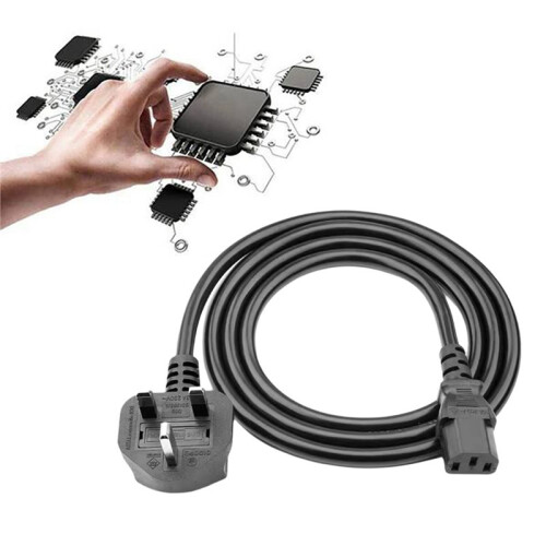 Server Power Cable for  S9/+/S19/T19 Server C19 Power Cord UK PLUG 1