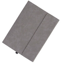 Capa Flip de Couro PU para Tablet Surface Pro 8 com Suporte para Surface Pro 8 Cinza