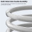 2m Type C to Type C Cable 100W Display Mechanical Data Cable Fast Charging USB C to USB C Cable Compatible with  for  A 8