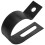200Pcs R-Type P-Type Cable Clamps Plastic Nylon Wire Clip Assortment Kit Hardware Tools Cable Clip Buckle Clips Ties 3