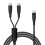 2 in 1 USB C Cable Max PD 140W Fast Charging Cable USB C to Dual USB-C Data Cable for    PC Laptop 1