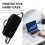 Protective Hard Case for 2024   M4 and Accessories Suitable for  Keyboard  Mouse Dark Gray 3