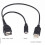 1 Micro-USB to USB Female OTG Adapter Cable with USB Power Interface Suitable for Electronic Devices with OTG 6