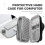 Protective Hard Case for 2024   M4 and Accessories Suitable for  Keyboard  Mouse Dark Gray 6