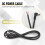 Right Angle  Power Cable Lead for  IC-705 Transceiver QRP  Power Cable 3