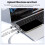 2m Type C to Type C Cable 100W Display Mechanical Data Cable Fast Charging USB C to USB C Cable for  for  A 5