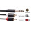6.35mm Cable to 2RCA Audio Cable Aux RCA Jack Y Splitter Cable for Amplifiers Audio DVD,5FT 8