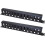 2X 1U Kabel Management Horizontal Montiert 19 Zoll Server Rack 1
