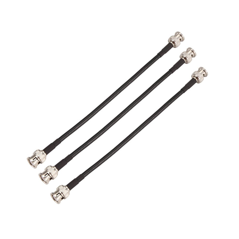 Rg58 Bnc Male Plug To Bnc Male Plug Crimp Connector Coax Jumper Cable Wire Oscilloscope Signal 0.2M 4711679273850