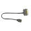 5V 3pin to  Interface ARGB Three-Pin Adapter Cable LED Light Branch  Automatic Magic Color IC Start 4