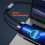 2 in 1 PD 100W USB Type C Cable USB C Fast Charging Charger Cable for  17   Power Splitter 7