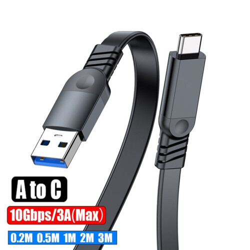 Fast Charging Cable USB to C 10Gb Quick Charge Data Cable for Smartphones, Tablets, Cameras 2