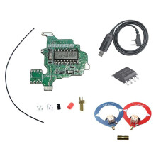 Module de Modification SI4732 + Antenne + Câble de Programmation + Puce de 2 M pour Solution Double Antenne FM à Ondes Courtes Quansheng UVK5/UVK6