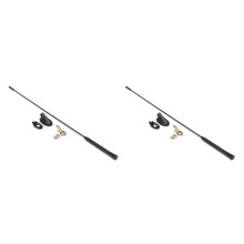 2 Ensembles D'Antennes de Toit D'Autoradio AM/FM Mât + Kit de Base pour les Modèles pour  Focus 2000-2007 XS8Z-18919-AA