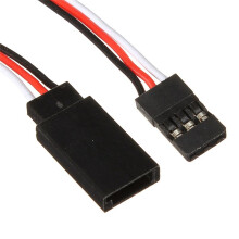 Cavo Prolunga Servo per RC Futaba JR, Connettori Maschio e Femmina