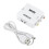 1080P -Compatível com AV Video Composite Converter Box -Compatível com AV CVSB L/R Video Scaler Adaptador Branco 1