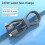 USB 4 Cable 90 40Gbps USB4 Type C Data Cable Fast Charging PD 240W, 8K Video Transfer 1.5M 3