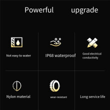 RJ45 Network Straight IP68 Waterproof Cat5/Cat6 Network Cable Connector Outdoor Dustproof Rj45 Wire Joint Plug