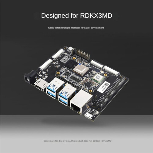For RDK X3 Module Carrier Board USB3.0 RJ45 Ethernet Enhancing Efficiency with MIPICSI 40PIN Adapter Board Module