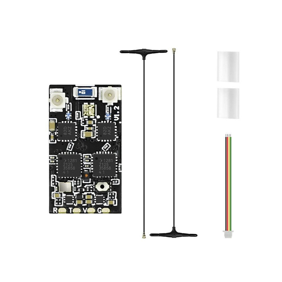 Sequre 2.4Ghz Dual Rx True Diversity Dual Antenna Receiver Fpv Racing Drone Fixed Wing High Refresh Rate Low Latency-A 6032948323624