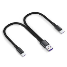 6A Fast Charging Dual Port Type-C Splitter Charging Cable Powered Device Cord Powered TYPE-C+TYPE-C Devices