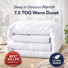 (Single (135 x 200 cm), 7.5 Tog) Hotel Quality Duvets Summer Winter Duvet Tog Quilt