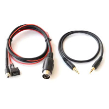 Car AUX Audio Cable 8 Pin Female+Male Cable for Teana JK230 JM230 JK200 2004-2008