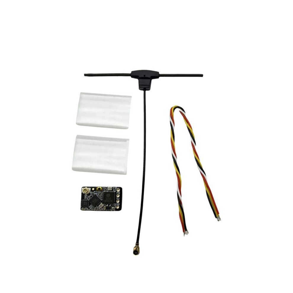 Rx Receiver With T-Antenna For Jumper T-Pro Radiomaster Tx16s Fpv Rc Racing Drone Rx Elrs 2.4Ghz Black 6032653291591